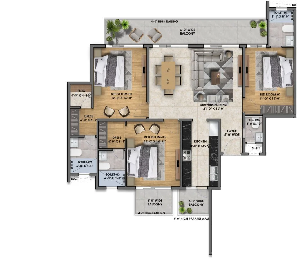 Vintage-Greens-3-BHK-2350