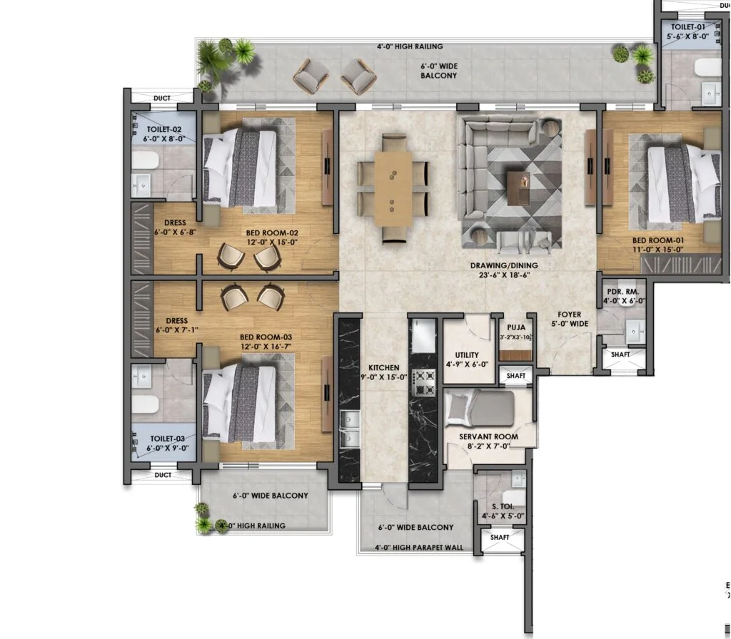 Vintage-Greens-3+1-BHK