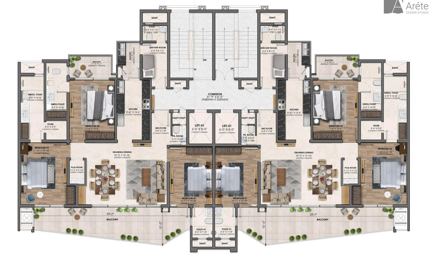floorplan-block2-6-3plus1bhk